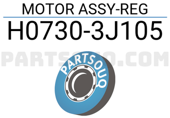 Nissan H07303J105 MOTOR ASSY-REG