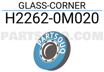 Nissan H22620M020 GLASS-CORNER