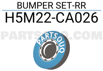 Nissan H5M22CA026 BUMPER SET-RR