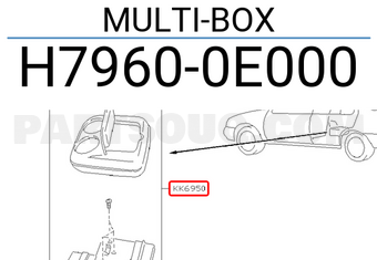 Nissan H79600E000 MULTI-BOX