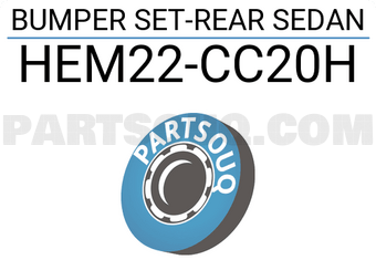 Nissan HEM22CC20H BUMPER SET-REAR SEDAN