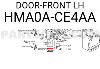 Nissan HMA0ACE4AA DOOR-FRONT LH
