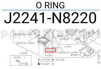 Nissan J2241N8220 O RING