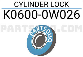 Nissan K06000W026 CYLINDER LOCK