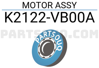 Nissan K2122VB00A MOTOR ASSY
