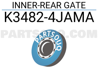 Nissan K34824JAMA INNER-REAR GATE