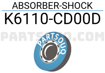Nissan K6110CD00D ABSORBER-SHOCK