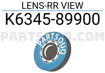 Nissan K634589900 LENS-RR VIEW