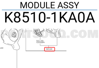 Nissan K85101KA0A MODULE ASSY