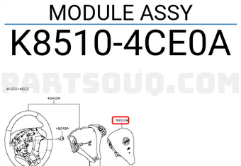 Nissan K85104CE0A MODULE ASSY