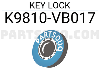 Nissan K9810VB017 KEY LOCK