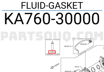 Nissan KA76030000 FLUID-GASKET
