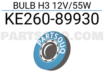 Nissan KE26089930 BULB H3 12V/55W