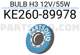 Nissan KE26089978 BULB H3 12V/55W