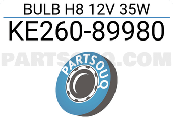 Nissan KE26089980 BULB H8 12V 35W