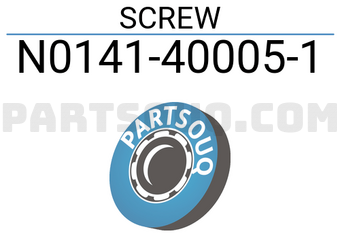 Nissan N0141400051 SCREW