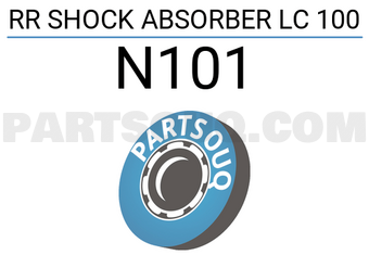 Nissan N101 RR SHOCK ABSORBER LC 100