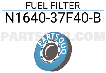 Nissan N164037F40B FUEL FILTER