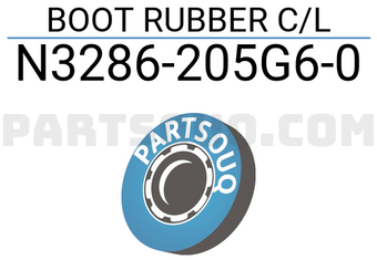 Nissan N3286205G60 BOOT RUBBER C/L