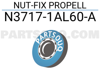Nissan N37171AL60A NUT-FIX PROPELL