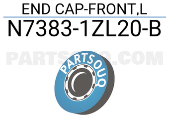 Nissan N73831ZL20B END CAP-FRONT,L