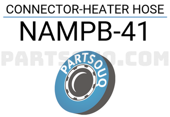 Nissan NampB41 CONNECTOR-HEATER HOSE