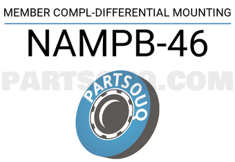 Nissan NampB46 MEMBER COMPL-DIFFERENTIAL MOUNTING