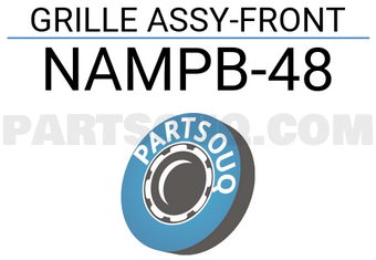 Nissan NampB48 GRILLE ASSY-FRONT