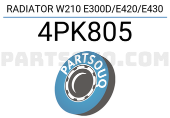 Nissens 4PK805 RADIATOR W210 E300D/E420/E430