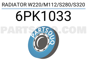 Nissens 6PK1033 RADIATOR W220/M112/S280/S320