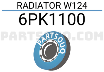 Nissens 6PK1100 RADIATOR W124