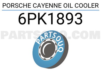 Nissens 6PK1893 PORSCHE CAYENNE OIL COOLER