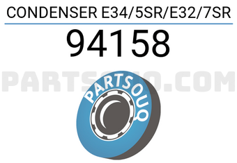 Nissens 94158 CONDENSER E34/5SR/E32/7SR