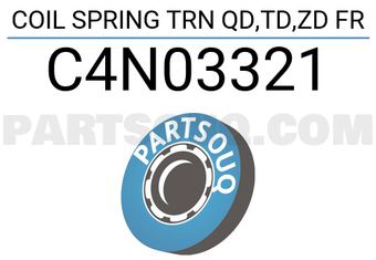 OBK C4N03321 COIL SPRING TRN QD,TD,ZD FR
