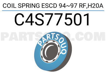 OBK C4S77501 COIL SPRING ESCD 94~97 RF,H20A