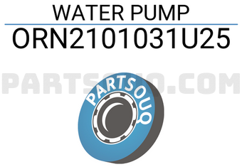 ORIENT SPARE PARTS ORN2101031U25 WATER PUMP