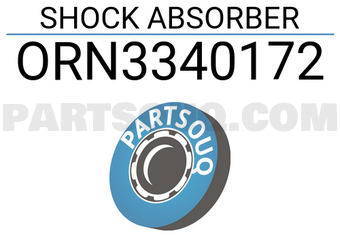 ORIENT SPARE PARTS ORN3340172 SHOCK ABSORBER