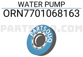 ORIENT SPARE PARTS ORN7701068163 WATER PUMP