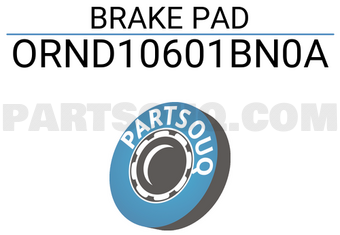 ORIENT SPARE PARTS ORND10601BN0A BRAKE PAD