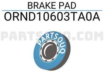 ORIENT SPARE PARTS ORND10603TA0A BRAKE PAD