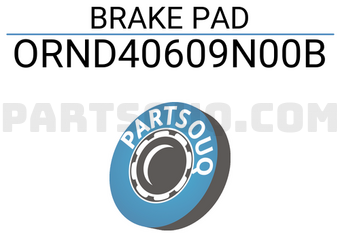 ORIENT SPARE PARTS ORND40609N00B BRAKE PAD