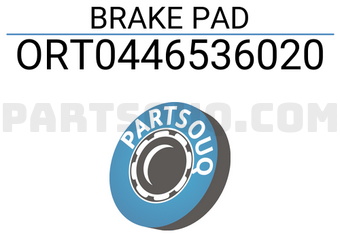 ORIENT SPARE PARTS ORT0446536020 BRAKE PAD