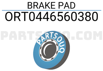 ORIENT SPARE PARTS ORT0446560380 BRAKE PAD