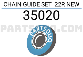 OSK 35020 CHAIN GUIDE SET 22R NEW