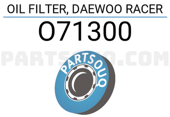 Osaka O71300 OIL FILTER, DAEWOO RACER