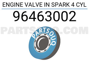 PARTEC 96463002 ENGINE VALVE IN SPARK 4 CYL