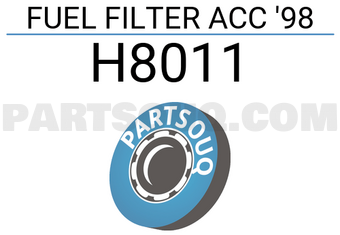 Paraut H8011 FUEL FILTER ACC 98