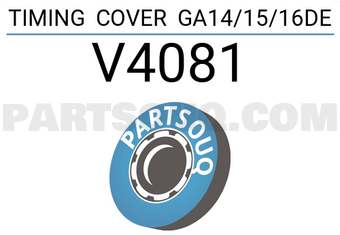 Paraut V4081 TIMING COVER GA14/15/16DE