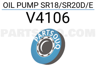 Paraut V4106 OIL PUMP SR18/SR20D/E