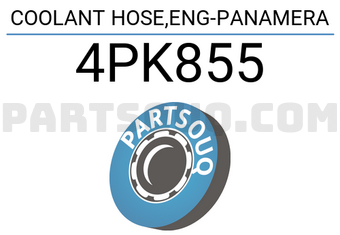 Porsche 4PK855 COOLANT HOSE,ENG-PANAMERA